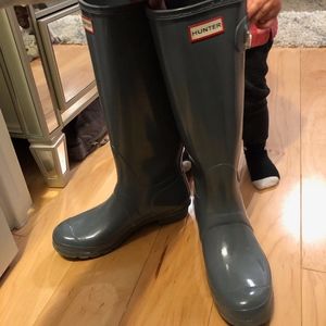 Women's Hunter Rain Boots (Glossy)